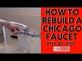 How to Rebuild a Chicago Faucet Step-by-Step