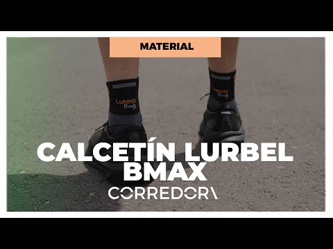Distance Three (Black) - Calcetines running con BMax Cool - Lurbel