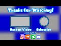 End of video