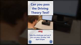 Can you Pass the Driving Theory Test?