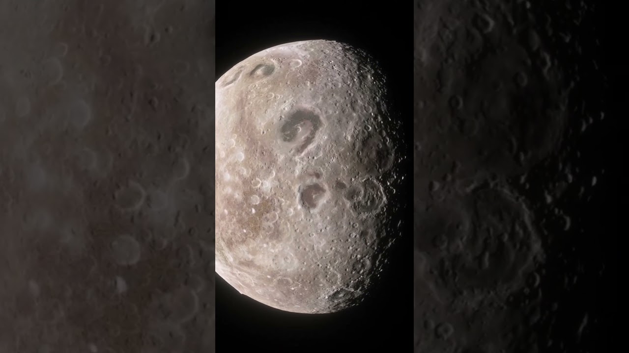 Uranian Moon Oberon in SpaceEngine w/ Auto-Exposure On