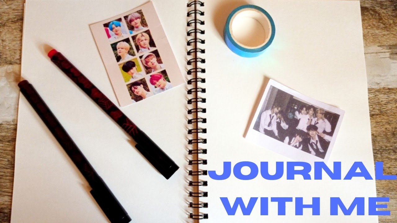 🌷kpop journal with me /ateez deja vu