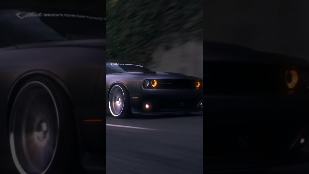 「 DODGE CHALLENGER EDIT  」- RITMO DE TREINO !