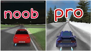 Noob VS Pro | Rally fury extreme racing screenshot 2