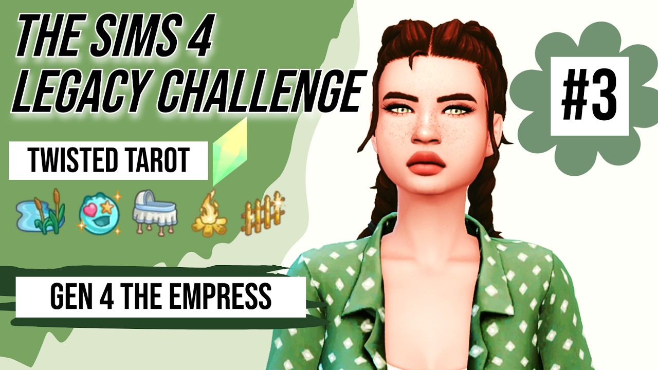 | Ох и сложно... | Династия по картам Таро |#3| Legacy The Sims 4