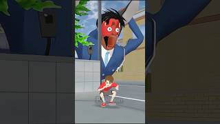 Sakura horror vs police gost 😱 #simulator #sakuraschoolsimulator #sakura #cartoon #sakuraschool