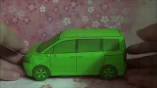 Papercraft Toyota Voxy Finish