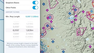 ForeFlight Quick Tip: Airport Runway Length Filter