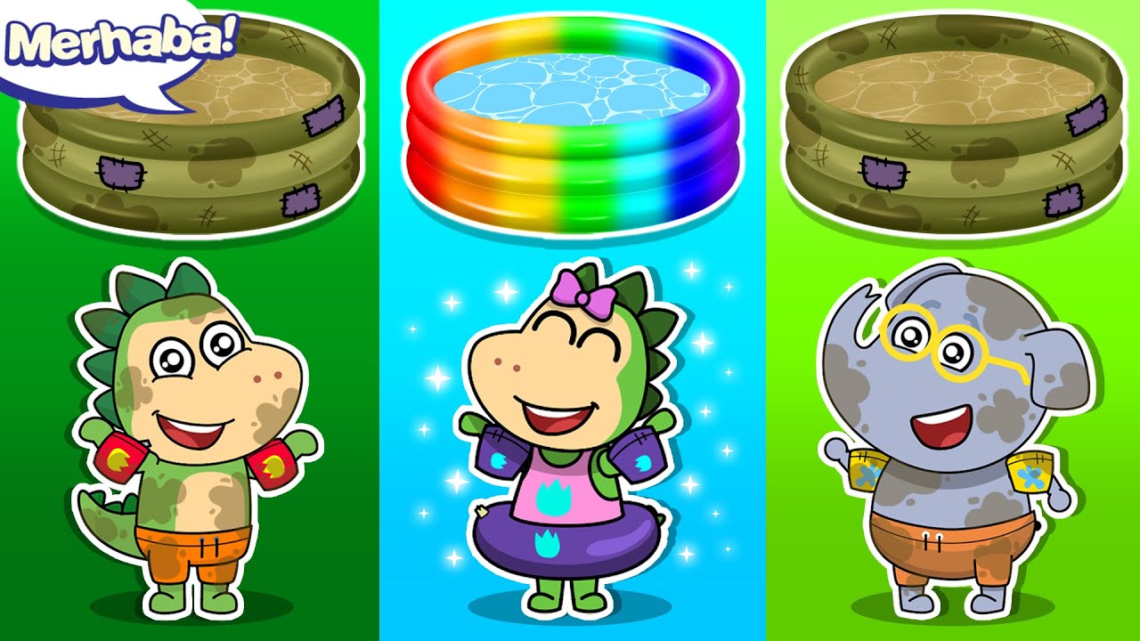 🤢 Çocuklar vs Havuz Partisi Yanlış Gitti ⛱️ ve Diğer Ejderha Hikayeleri Çocuklar İçin