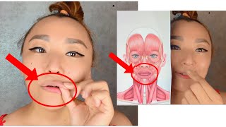 HOW TO GER RID OF MOUTH LINES  WITH FACE YOGA AND FACE MASSAGE