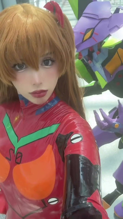 Old Asuka cosplay lol #asuka #evangelion #asukacosplay #cosplay