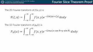 Famous Proof of Fourier Slice Theorem Wealth