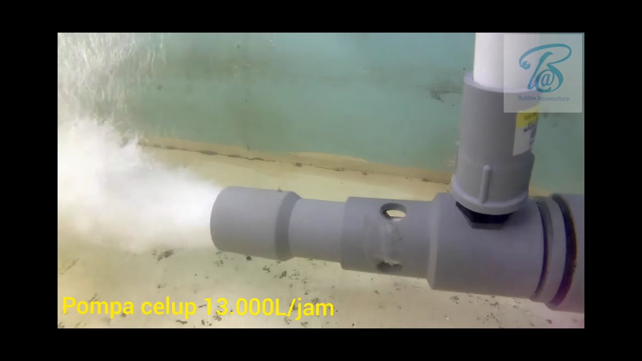 DIY venturi pompa submersible 400013.000L/jam YouTube