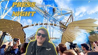 Hyperia PRESS evening | First thoughts | Thorpe park The Tallest Rollercoaster in the Uk!!