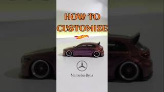 How To Customize Hotwheel Mercedes Benz A-Cl