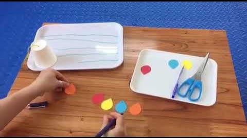 LQCV: Làm chuông gió chữ cái  - MN TIÊN DƯỢC C