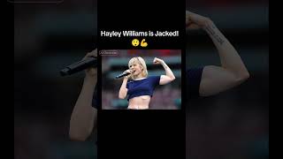 Haley Williams Flexes Her Biceps