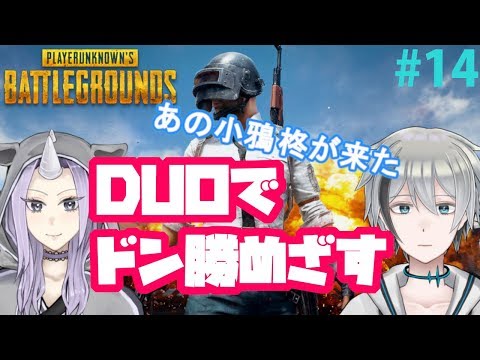 【PUBG】デイリーやる！DUOでせっせと生き延びる　新人Vtuberコラボ　#14