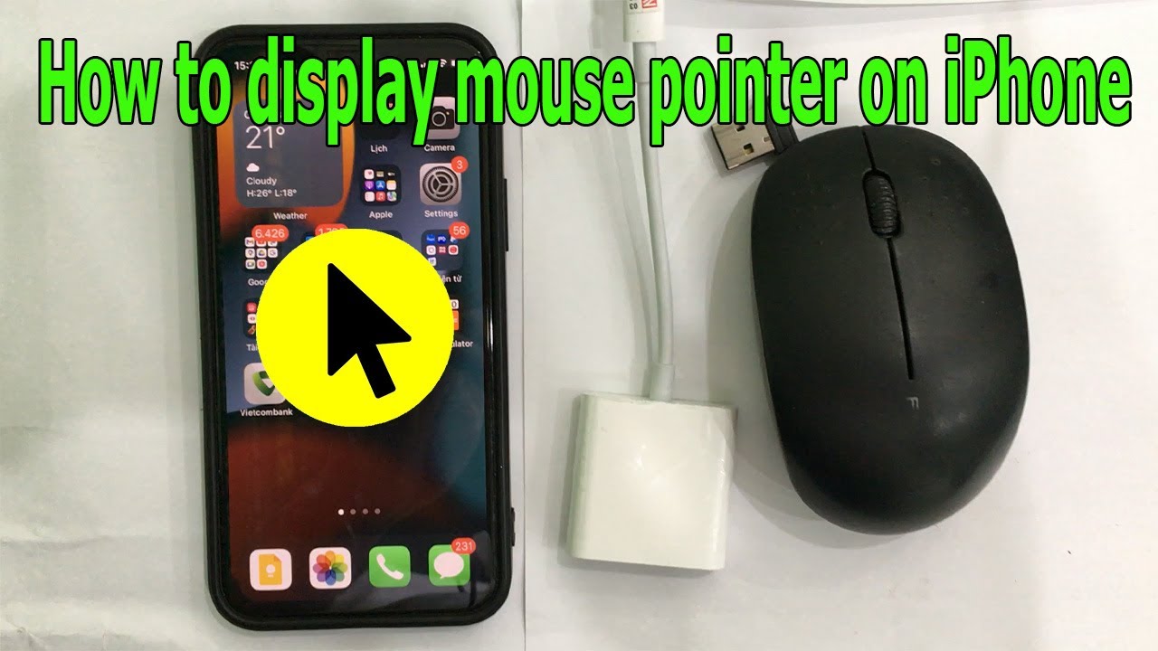 How to change mouse cursor in mobile otg? 