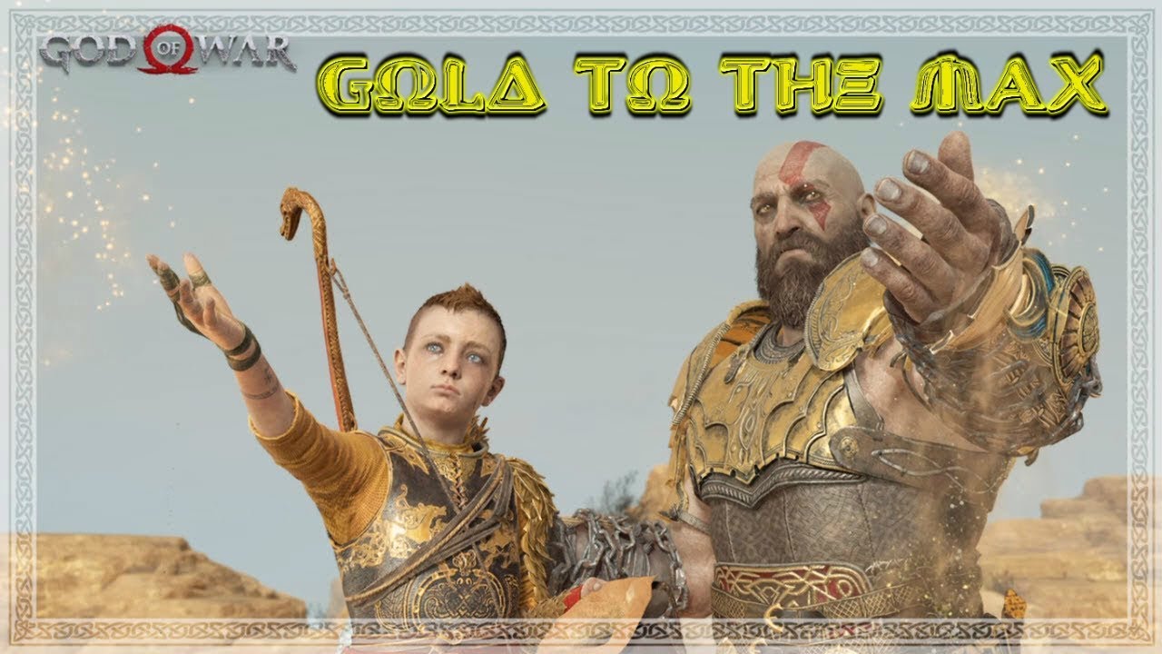 God of War (2018) - 100% GOLD to the Max god of war 1