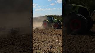 Claas Axion 870 &amp; Tupanjec Preparing the Perfect Seedbed for Corn Planting 🚜🌽#Claas #croagroview