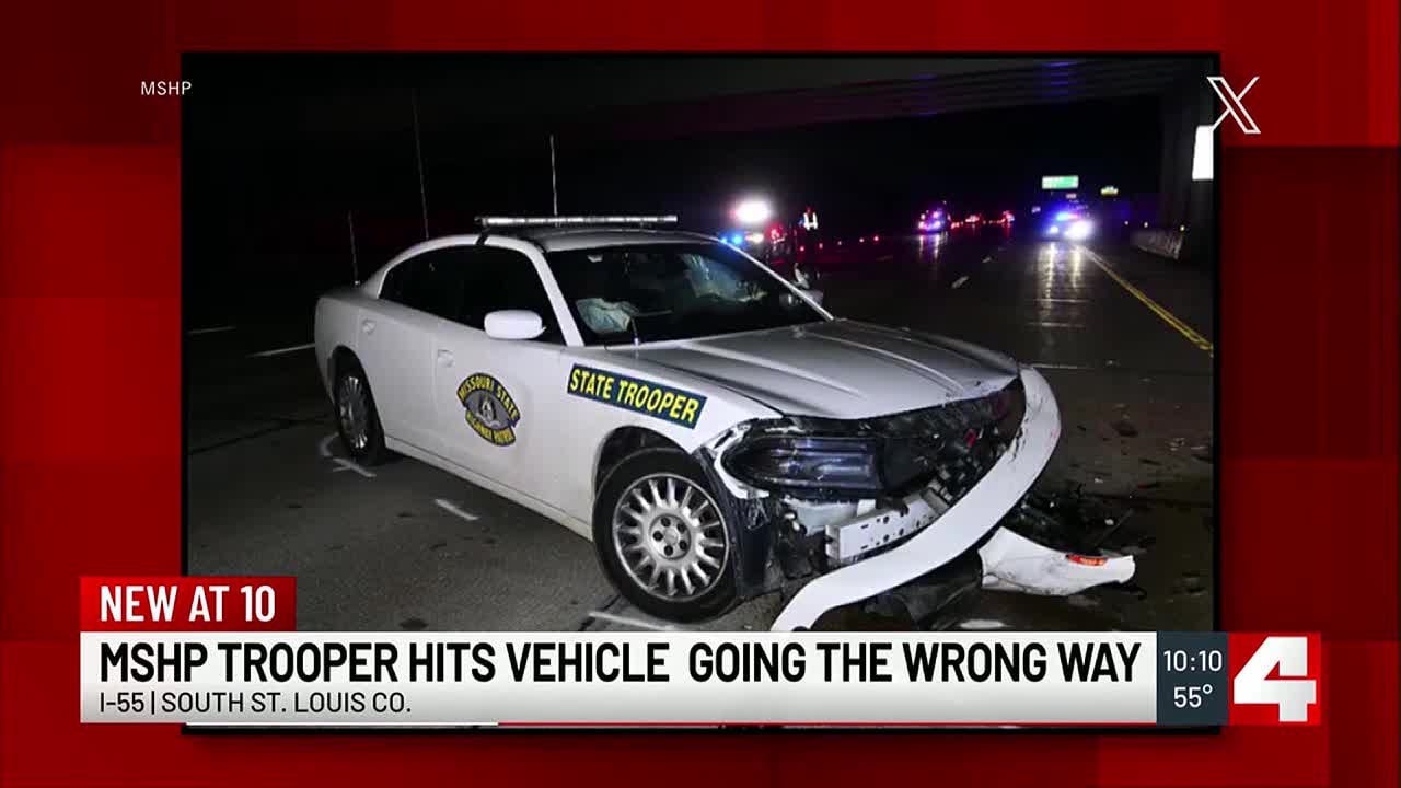 MSHP trooper lauded for using own cruiser to stop wrong-way driver on I ...