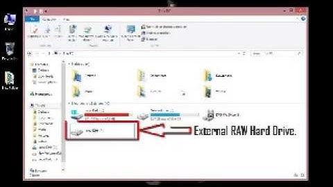 How to Recover lost Data from External RAW HDD