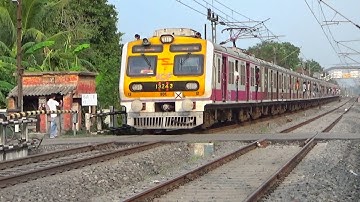Fast Accelerated Modern 3-Phase ICF Medha EMU Train Skip Between Railgate Quickly | Eastern Railways