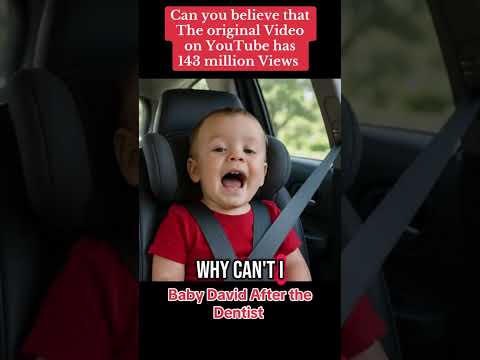 Baby David After the Dentist viral YouTube 16 yrs ago time flys #aistory #aibaby #ai by Live Live Viral news