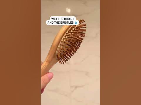 How To Clean Your Bamboo Hairbrush