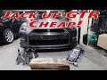 Cheapest method to put a GTR on jackstands