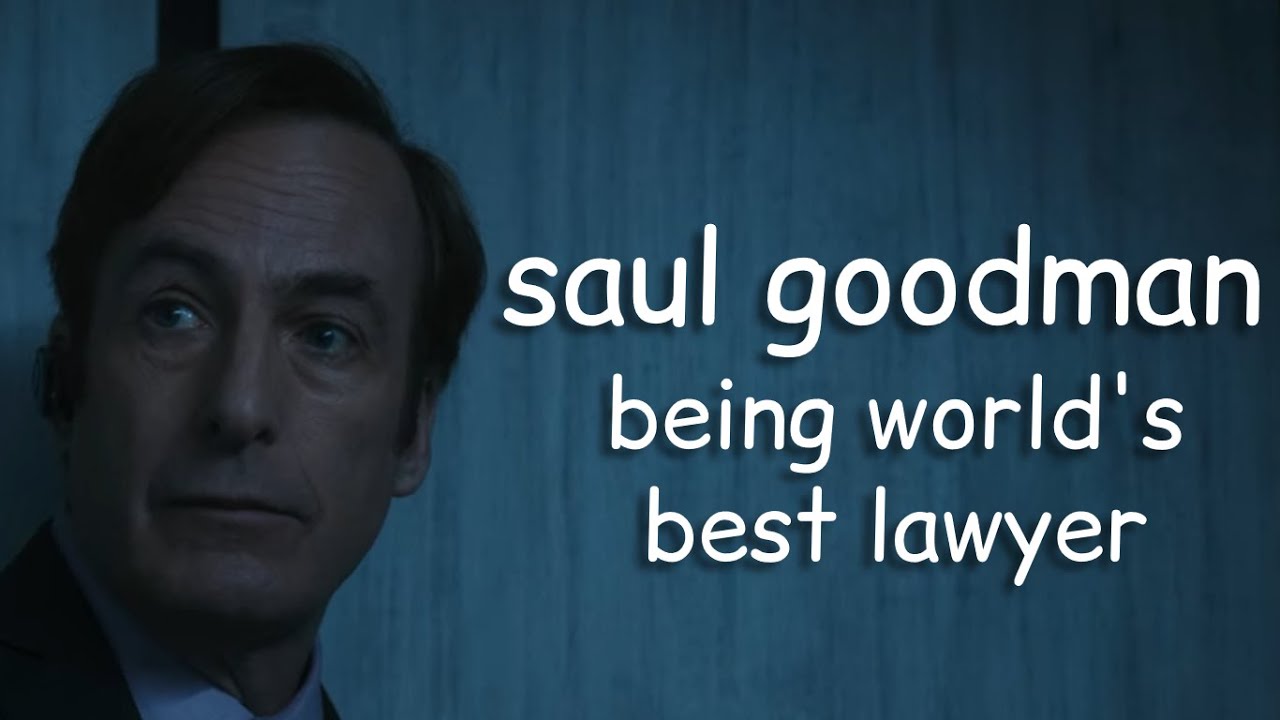 saul goodman being world's best lawyer for over 4 minutes YouTube