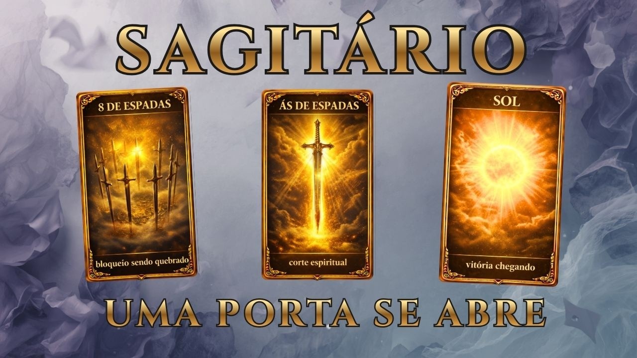 SAGITÁRIO ♐ UMA OPORTUNIDADE VOLTA PARA SUA VIDA