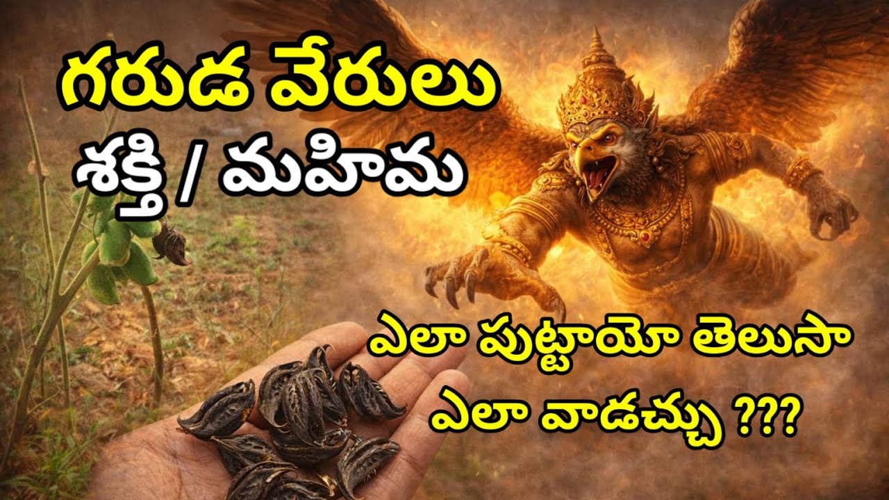 గరుడ వేరులు శక్తి/మహిమ| ఎలా పుట్టయో తెలుసా?|ఎలా ఉపయోగించాలి?garuda shakthi #mantra #tantra #remedies