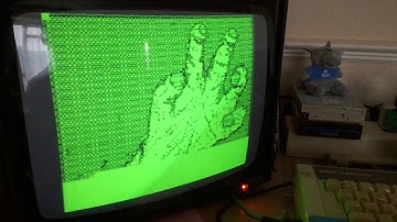 Zombies Ate Our Roadies! (the British IBM on Trubell Island) Acorn Electron cassette version loading