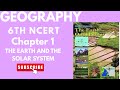 GEOGRAPHY NCERT CLASS 6TH Chapter 1 TAMIL