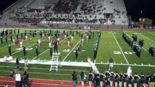 CPHS Timberwolf Marching Band - Half-time (CPHS vs Lake Travis) - September 10