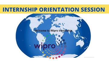 [PART 1] WIPRO  Internship Session || Technical orientation 21/02/2022|| BGV, LOI, Offer letter.