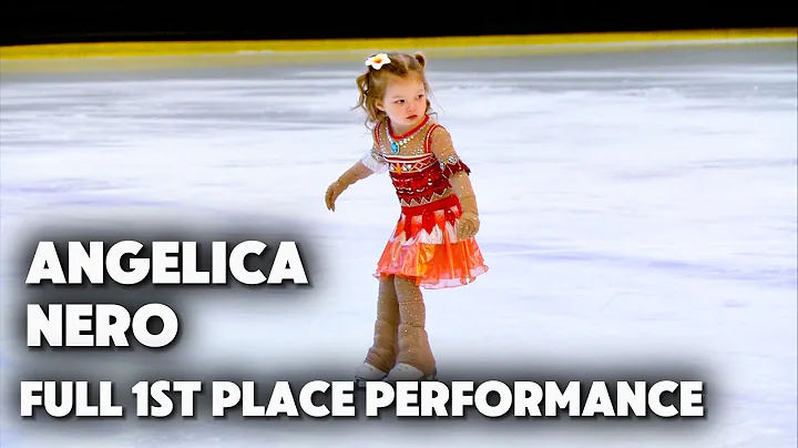 3 Year Old Angelica Nero Wins 1st PLACE at the Annual ISI Competition! | Ice Skating Performance