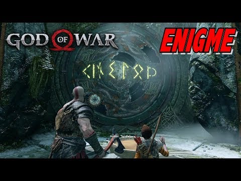 GOD OF WAR: ENIGME Roue Ruines - Région: La Rivière