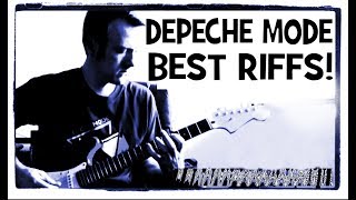 TOP 7 Depeche Mode Riffs for Guitar with Lesson Links