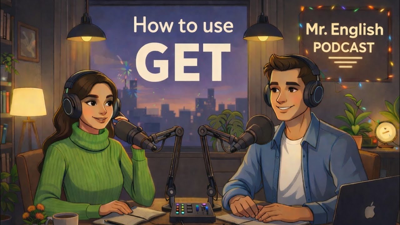 How to Use “GET” in English | Easy Spoken English Practice | Real Life Conversation 
