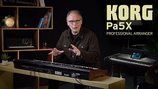 KORG - Michel Deuchst nous présente le tout nouvel arrangeur PA5X  de Korg (Boite Noire du Musicien)