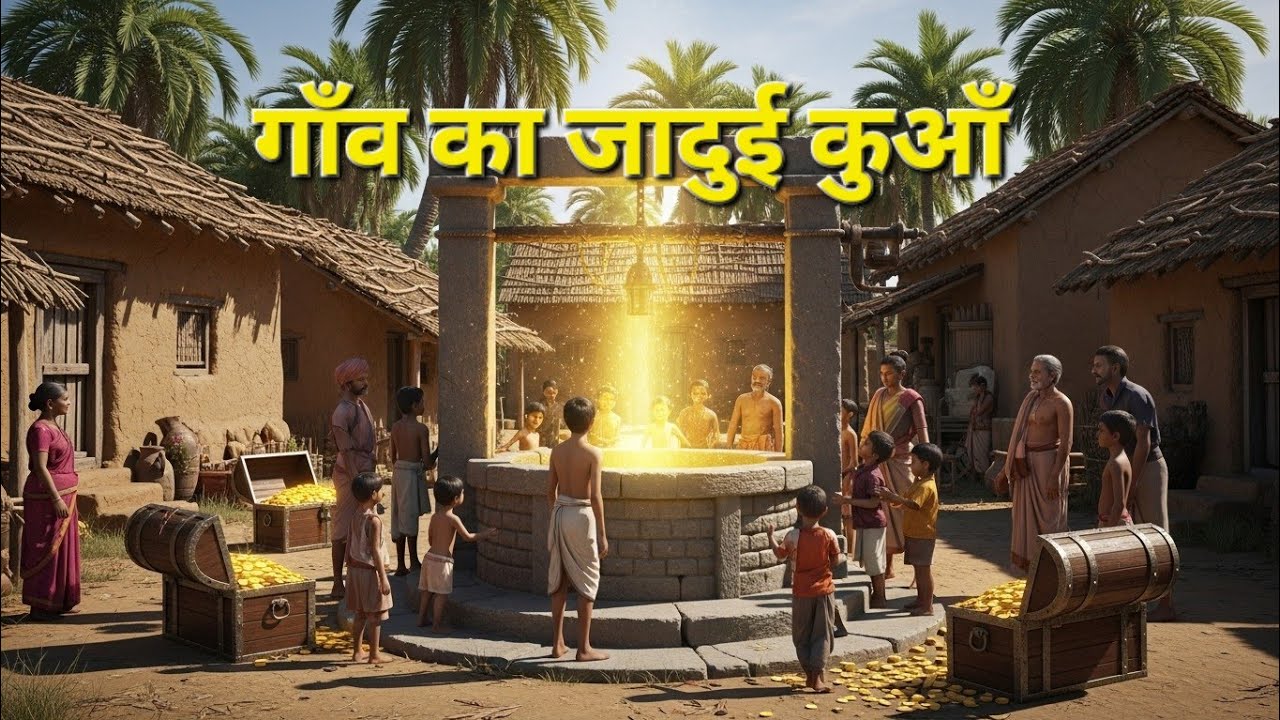 गाँव का जादुई कुआँ।hindi story|hindi drama|village story|hindi village story|hindi comedy|youtube