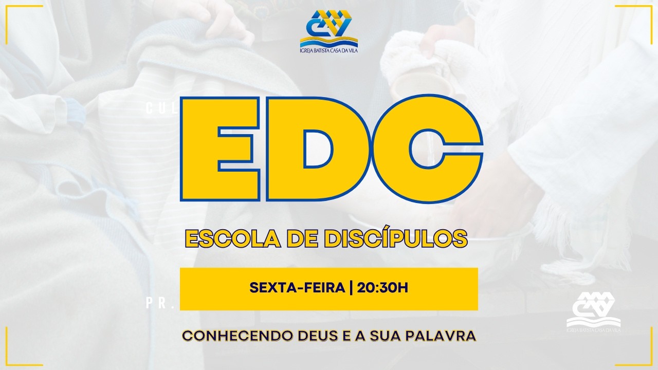 CARÁTER DE CRISTO - EDC - PR. VINICIUS ALEVATO