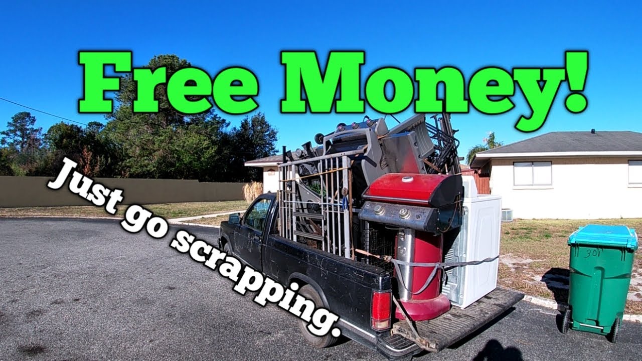 Scrap metal puts free money in my pocket.