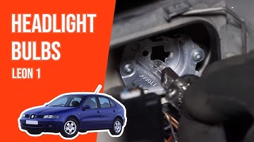 How to replace the headlight bulbs Leon mk1 💡