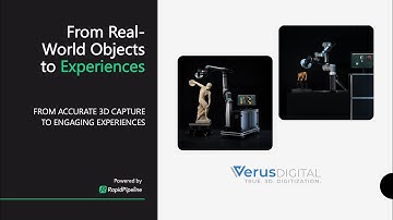 Autonomous 3D Digitization with Verus: From Scan to Optimized Assets Using RapidPipeline