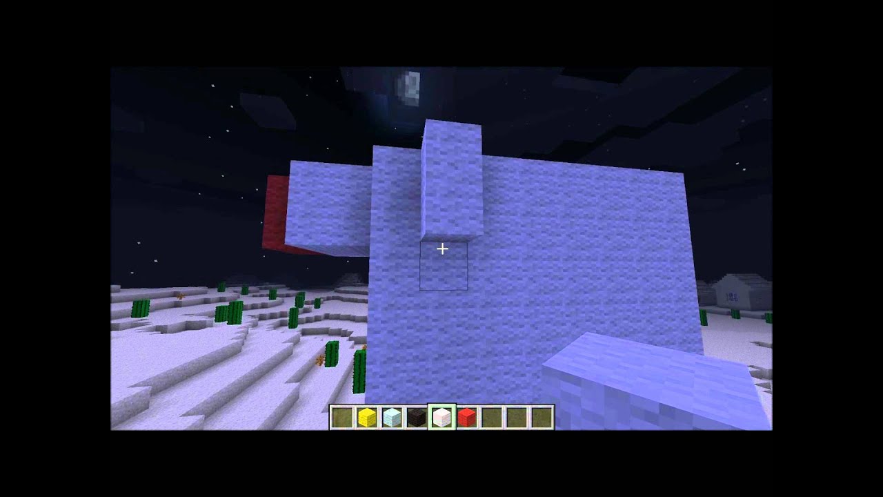 MineCraftHow to make a chicken statue YouTube