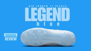Air Jordan 11 Cleats Legend Blue 2025 and Price